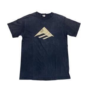 Vintage Emerica Skate E Logo Short Sleeve T Shirt Men's Small Y2K Skater